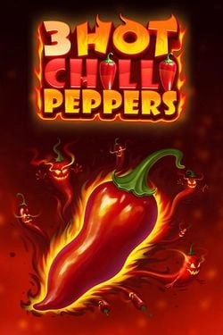 3 hot chilli peppers